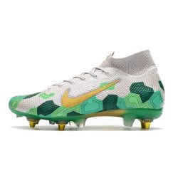 Nike Mercurial Superfly 7 Elite SG-PRO Anti-Clog Mbappe Gris Oro Verde_2.jpg